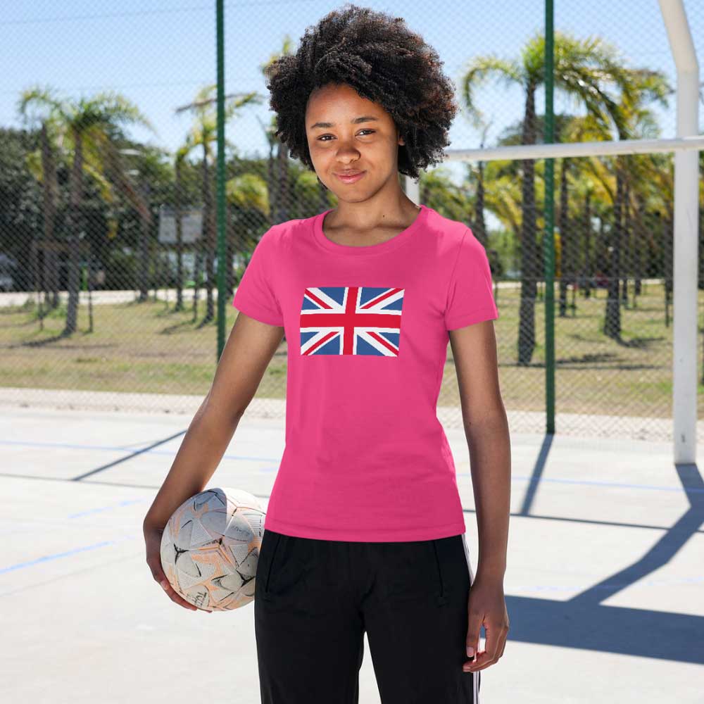 Ladies Union Jack T-shirt
