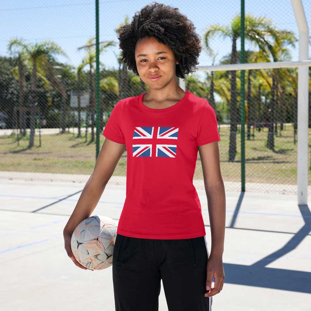 Ladies Union Jack T-shirt