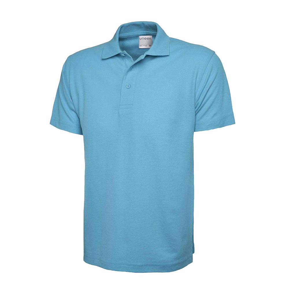 Mens Active Cotton Poloshirt - Premium Colours - UC114
