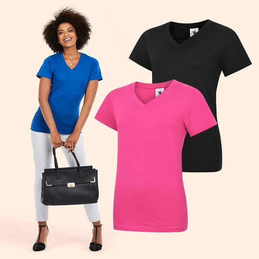 Ladies Classic V-Neck T-Shirt