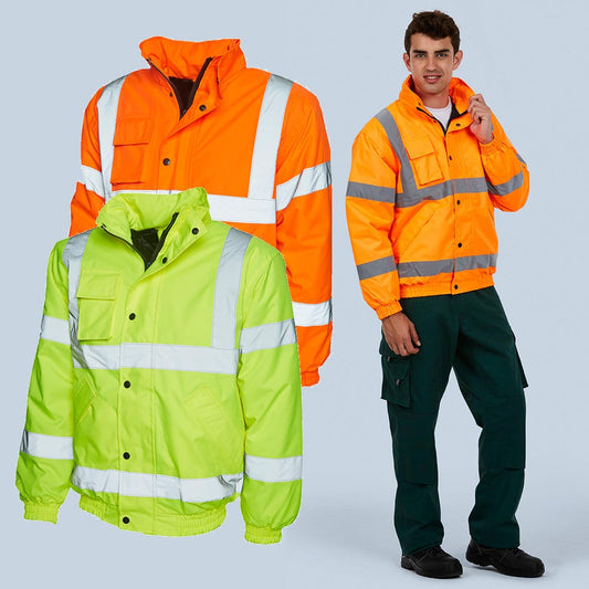 Hi Vis Bomber Jacket