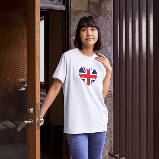 Union Jack Heart T-shirt