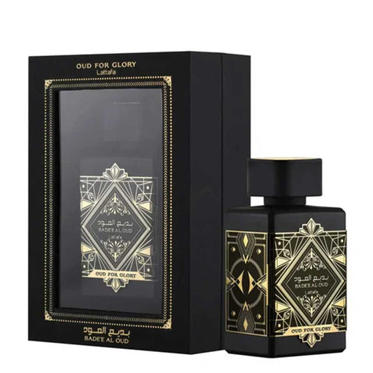 Badee Al Oud for Glory by Lattafa 100ml – Long Lasting Oriental Fragrance