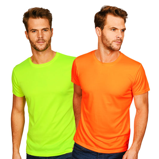 Sports T-shirt - Fluorescent & Bright Colour