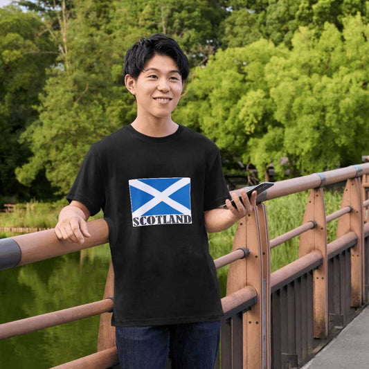 Scotland Flag T-shirt [D41]