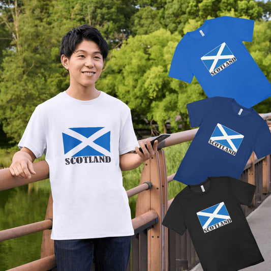 Scotland Flag T-shirt [D41]