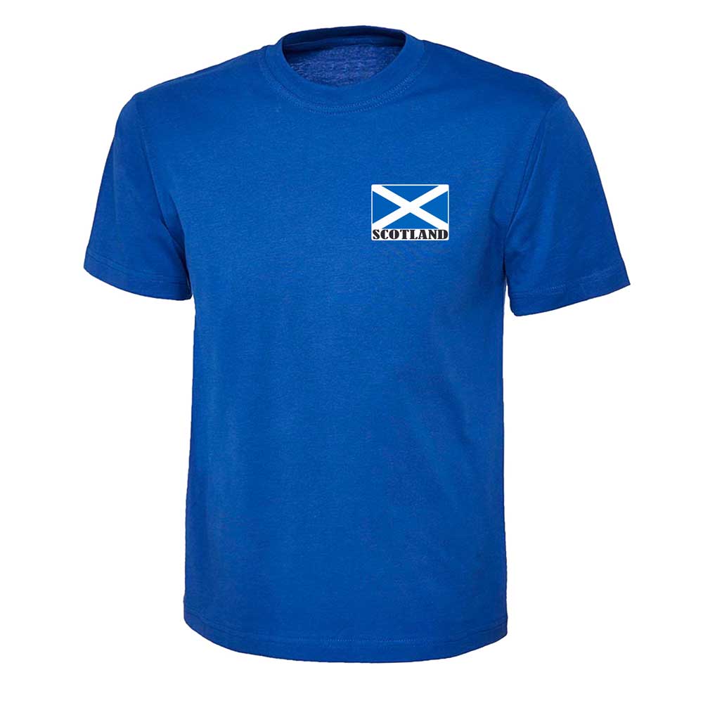 Scotland Flag T-shirt [D44]