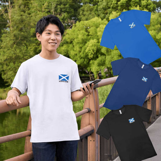 Scotland Flag T-shirt [D44]