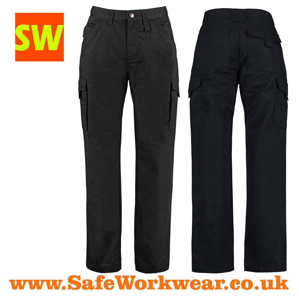 Premium Cargo Trousers - Kustom Kit KK806 Teflon Coated Workwear