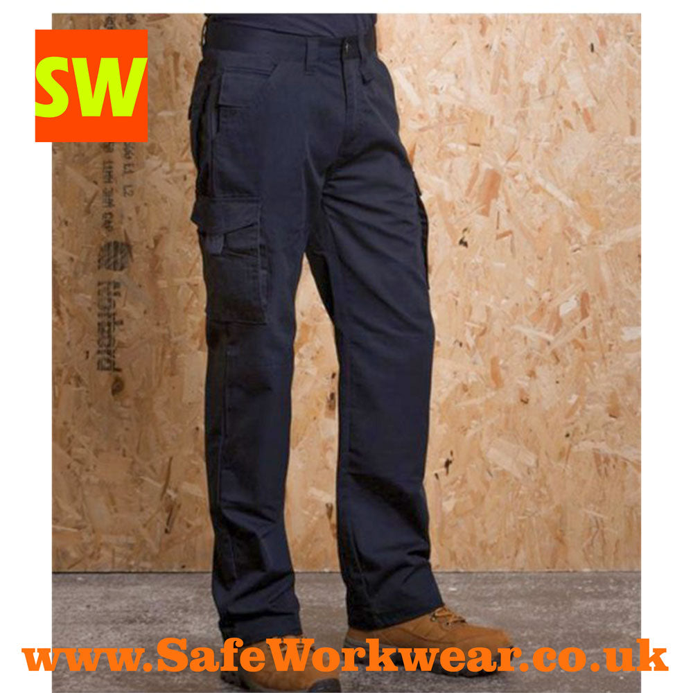 Premium Cargo Trousers - Kustom Kit KK806 Teflon Coated Workwear