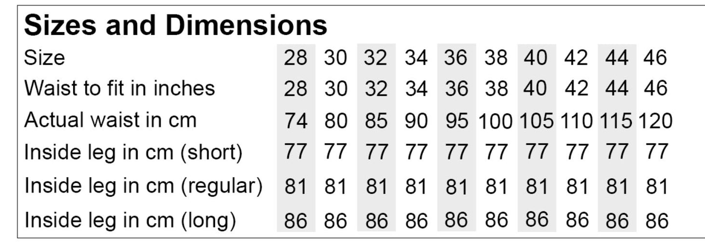 Premium Cargo Trousers - Kustom Kit KK806 Teflon Coated Workwear