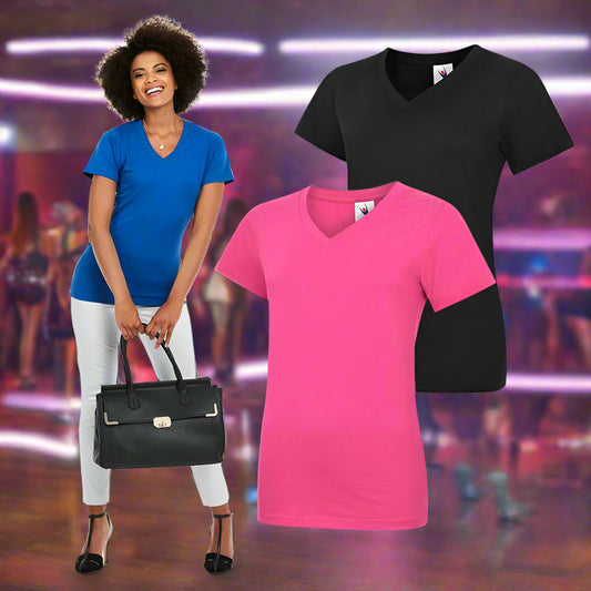 Ladies Classic V-Neck T-Shirt