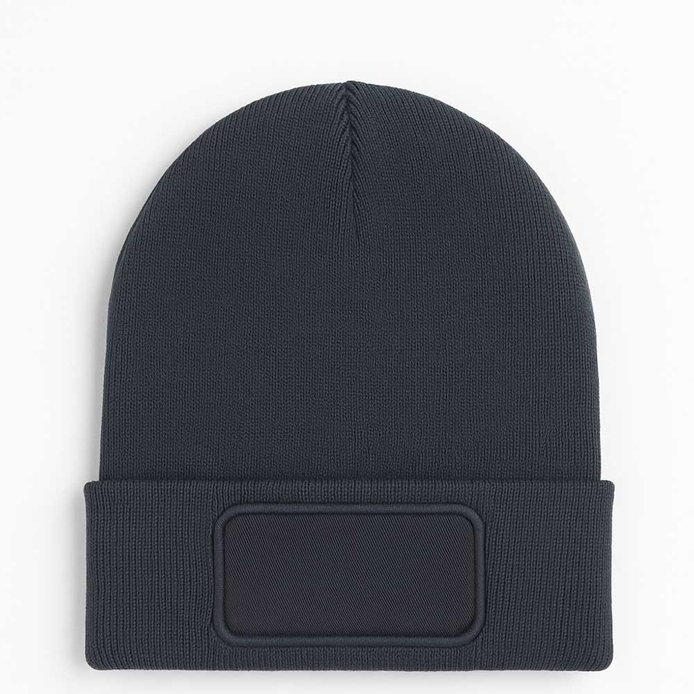 Rectangular Patch Beanie UC411