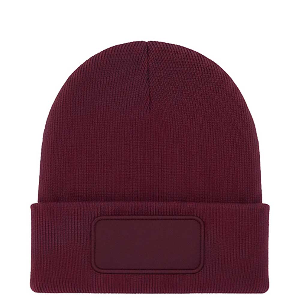 Rectangular Patch Beanie UC411