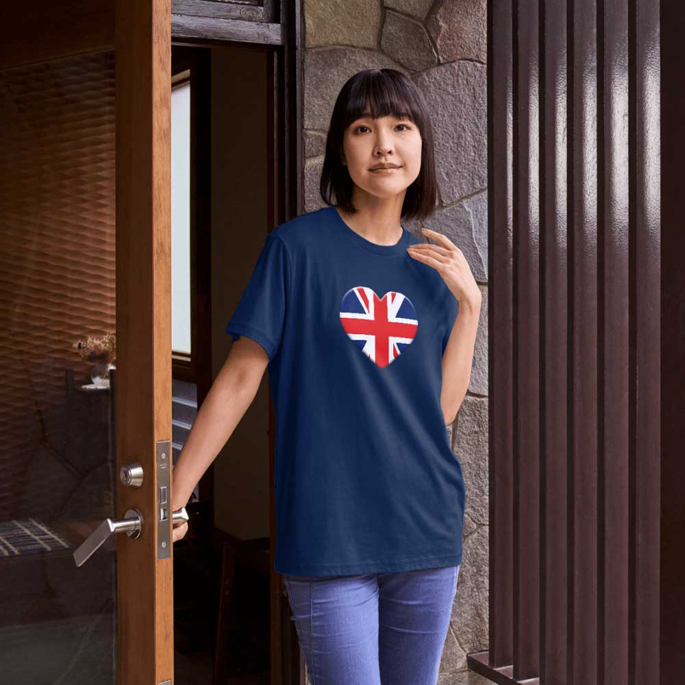 Union Jack Heart T-shirt
