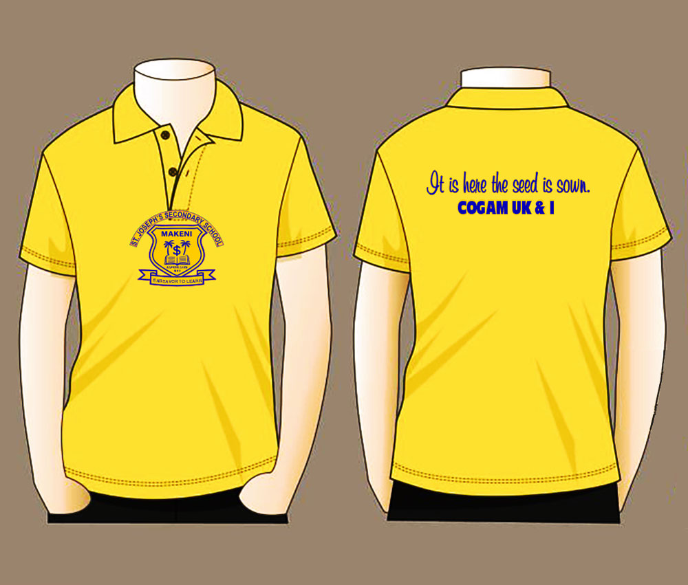 COGAM Yellow POLO Shirt